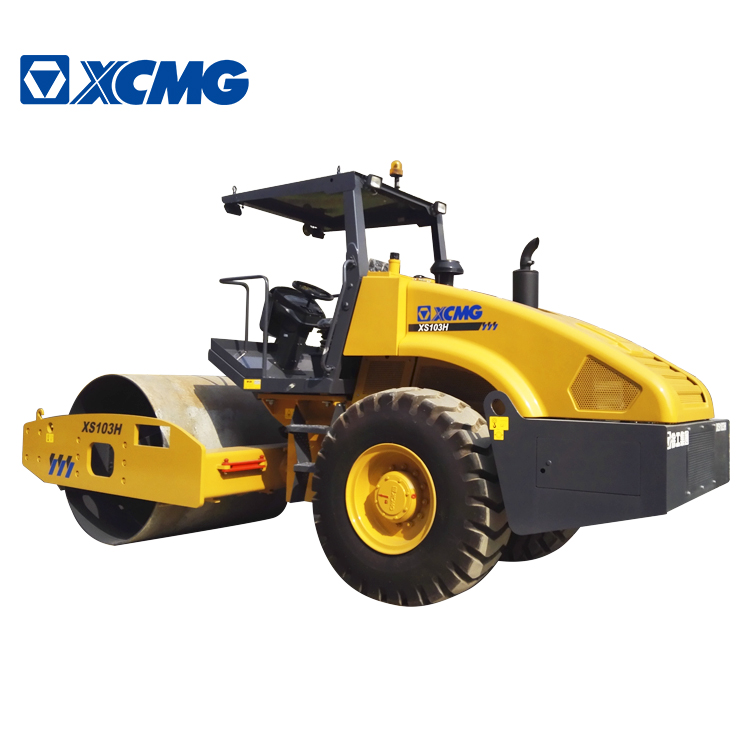 XCMG 10 ton vibratory road roller XS103H earth compactor machine road roller for sale